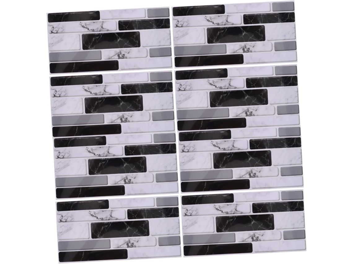Conjunto De 27 Peças De Azulejos Decorativos Em Mosaico Para Cozinha, Com Efeito Mármore.
