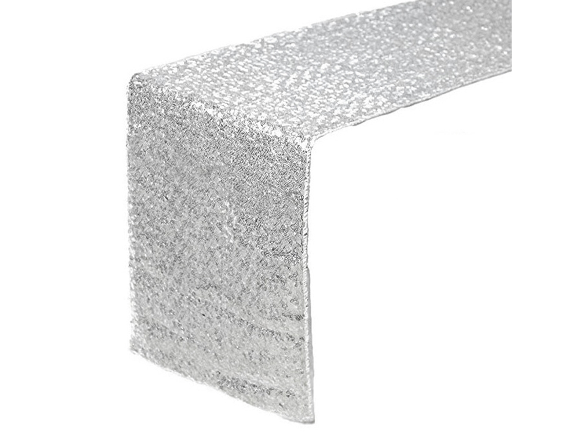 Manta de Mesa LAXISCREED com Strass Ouro 30x300cm