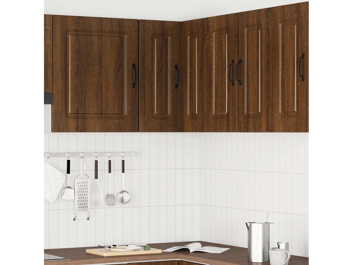 Vidaxl Cozinha Armário De Canto De Parede Kalmar Derivados De Madeira