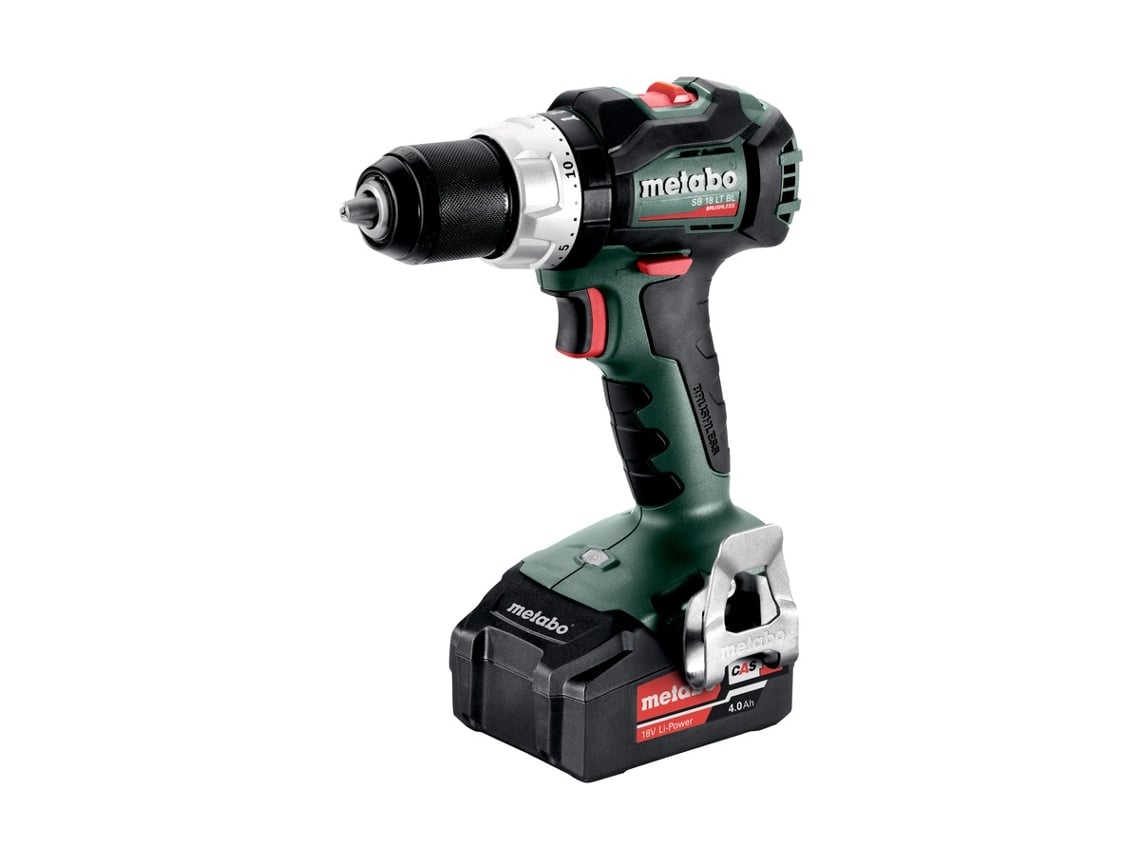 METABO Sb 18 Lt Bl Berbequim/Parafusadeira De Impacto Sem Fio 18V 2X Íon De Lítio; Carregador Asc 55; METABOx 145