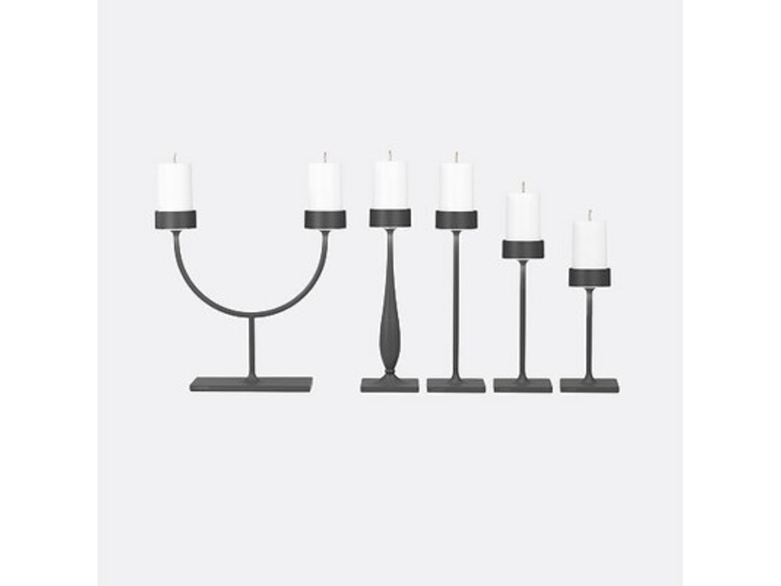 Luminária De Mesa Sem Fio Perpetua Mini, Design Lustre Elegante, Alumínio Fundido, Acabamento Preto Fosco E Folha De Ouro, Sistema Led Modular.