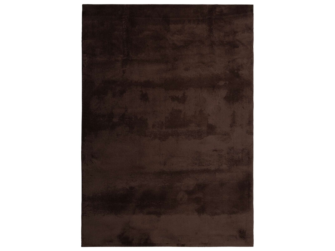 Conjunto 1 Tapete Moderno Vidaxl Castanho Poliéster (170 X 120 Cm)