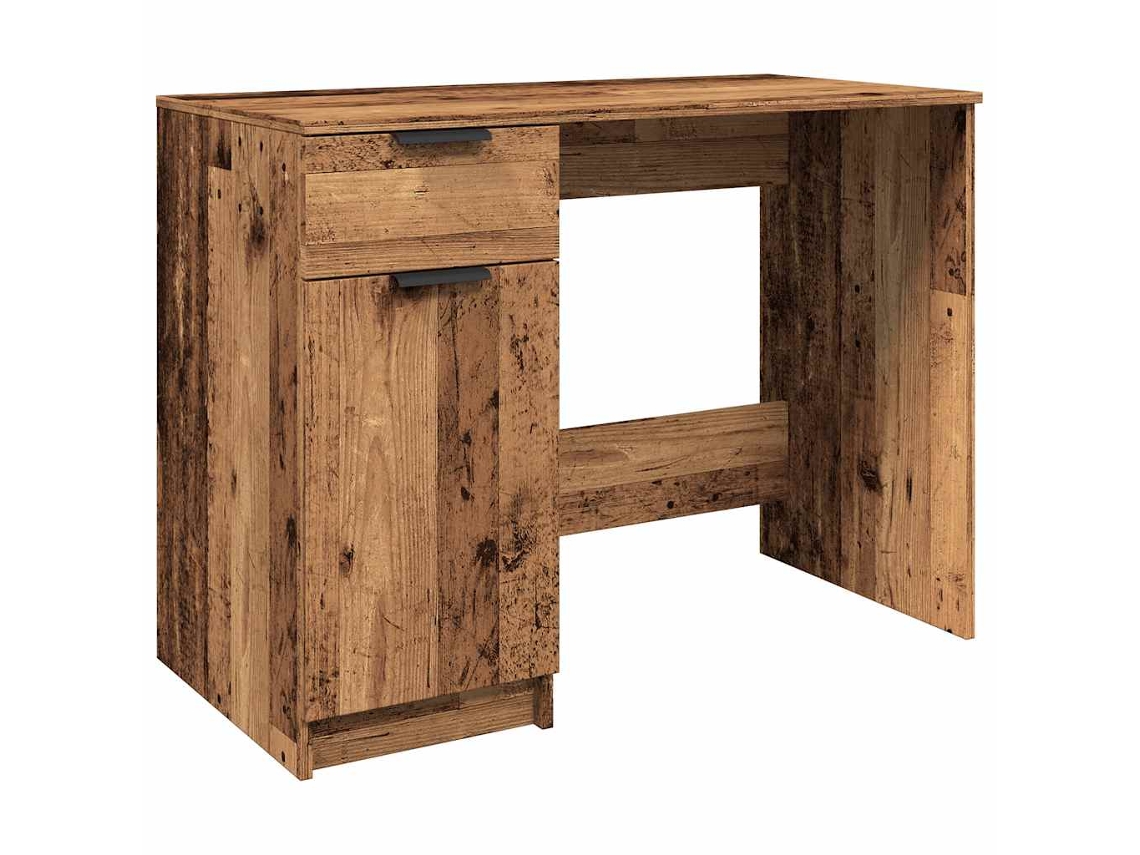 Desk, Desks Vidaxl Marrom Madeira Processada (n/a)