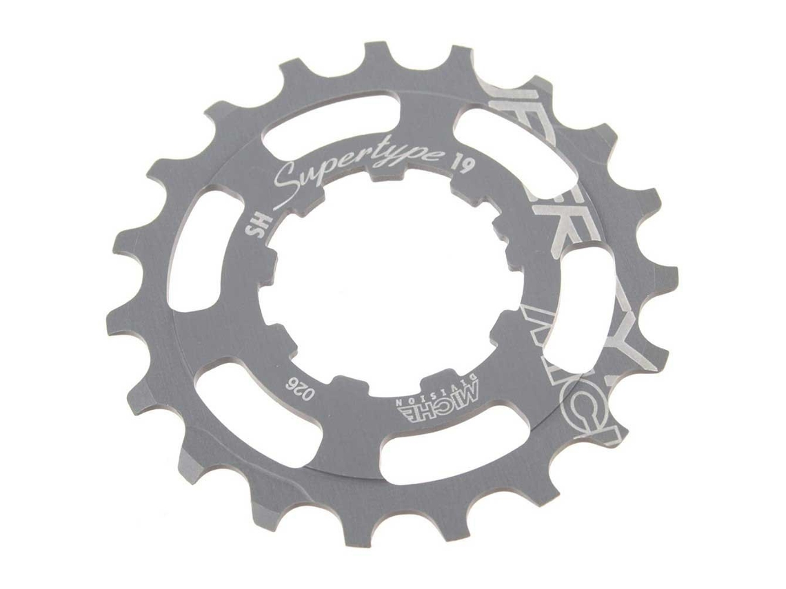 Roda Livre Supertype Intermédiaire Shimano Prateado 25T / 11Smiche