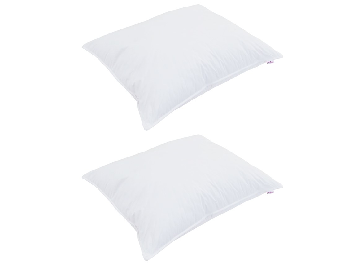 Conjunto 3 Edredom De Cama Vidaxl Branco Microfibra (260 X 220 Cm)