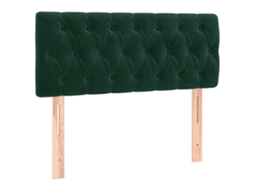 Cabeceira de Cama Veludo 90x7x78/88 Cm Verde escuro MAISON EXCLUSIVE