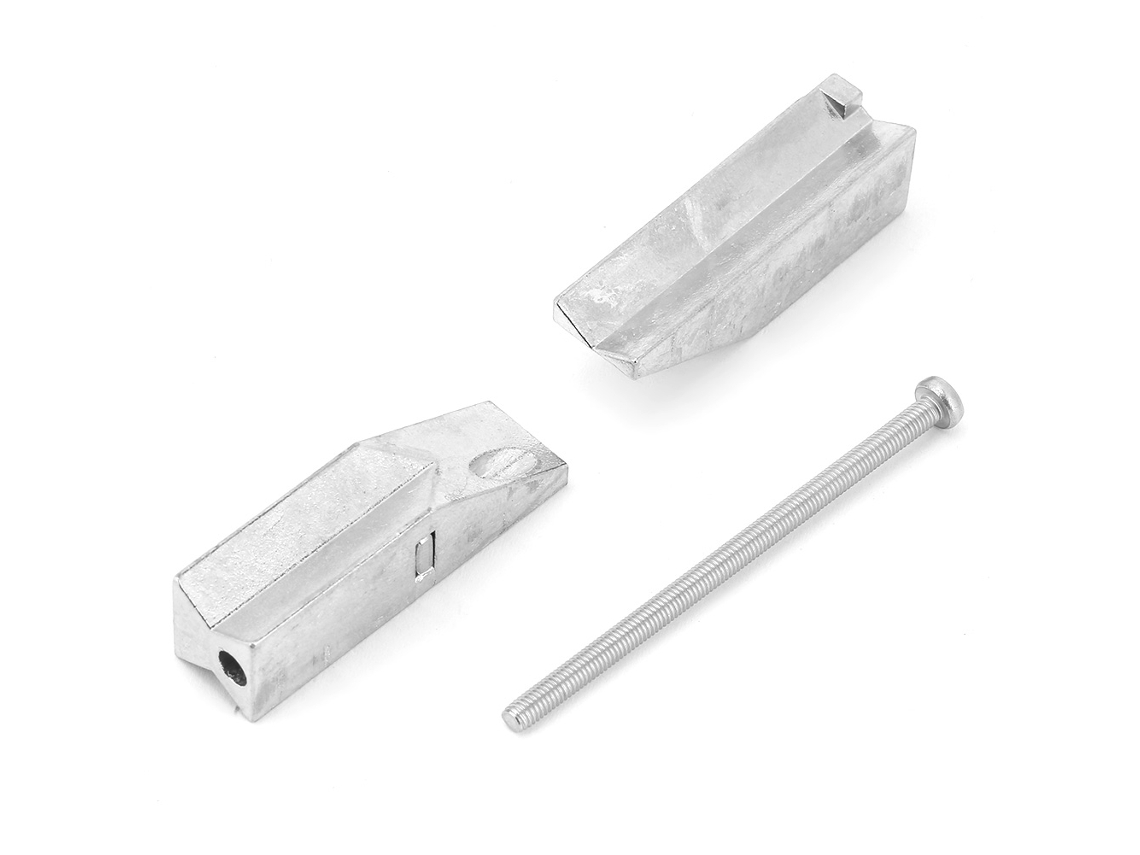 Laxiscreed Conector Longo De Metal Z013ml Para Conexões Dovetail E Uso Multifuncional