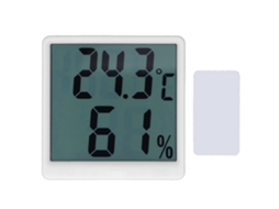 Sensor de Temperatura e Umidade WiFi Tuya, Monitoramento Remoto, Alexa, Google Home, Controle por Voz YURU