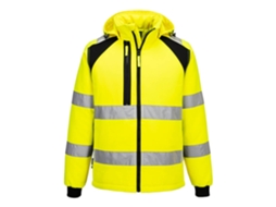 Casaco Softshell Acolchoado De Alta Visibilidade Eco | Trabalho Amarillo/negro / 6xl