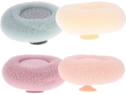 Conjunto Kombuida Com 4 Escovas Esfoliantes Coloridas Para Banho E Limpeza Profunda Do Corpo, Para Adultos