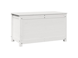 Storage Box, Storage Boxes Vidaxl Branco Madeira De Pinho (80 X 40 X 45.5 Cm)