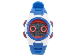 Relógio Digital de Pulso para Crianças com Pulseira Azul Skmei