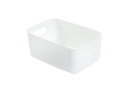 Organizador de Mesa Branco Médio com Alça LAXISCREED
