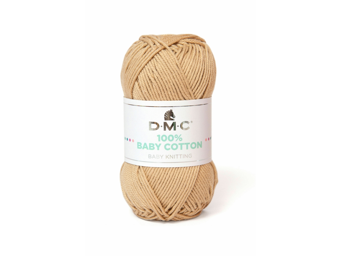 Fio de La DMC 100% Baby Cotton 50G Bege 773 382