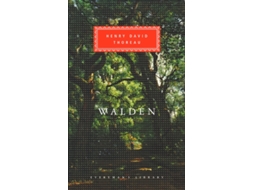 Livro Walden de Henry David Thoreau (Inglês - Capa Dura)