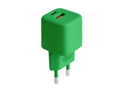 Carregador De Tomada Usb-c Pd De 30 W E Usb-a De 18 W Qc Com Tecnologia Gan Da Coleção Colorum