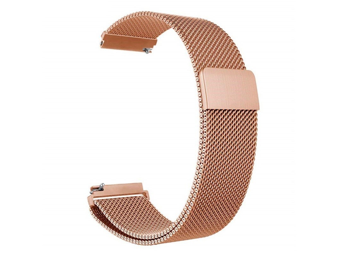 Bracelete Relógio Universal de 22mm SAMSUNG de Metal - Rosa