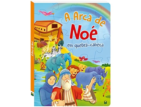 Livro Aventuras Bíblicas Em Quebra-CabeçaA Arca De Nóe de © Todolivro Ltda (Português do Brasil - Capa Dura)