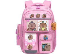 Mochila Escolar, Ergonômica E Confortável Capivara
