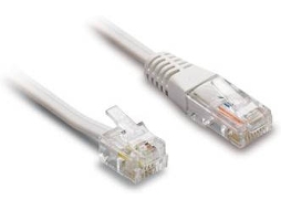 Cabo telefónicos METRONIC 10m RJ11/RJ45