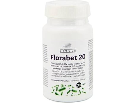 Suplemento Alimentar BETULA Florabet (30 cápsulas)