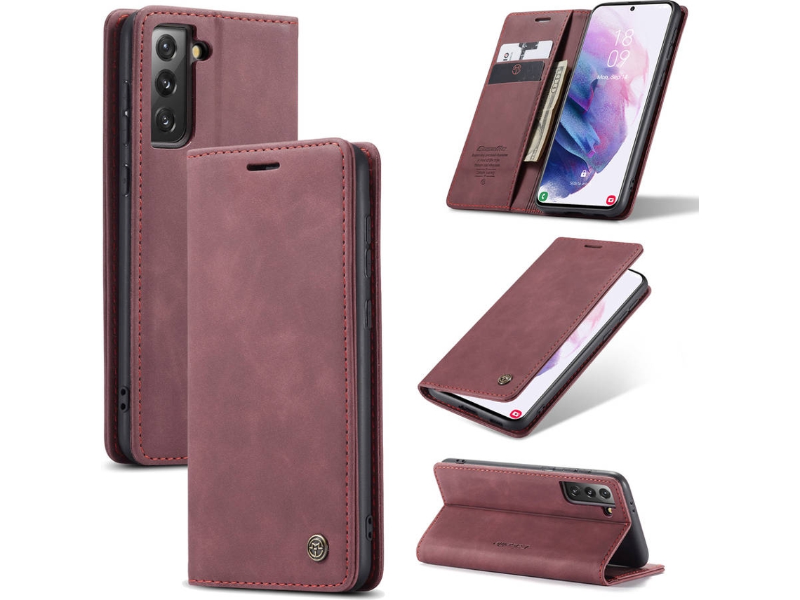Capa para Samsung Galaxy S21 PHONESHIELD Caseme Elite Roxo