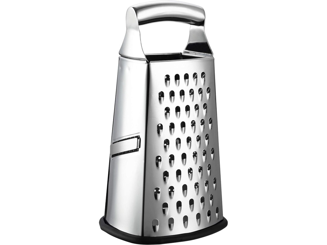 Ralador De Caixa Em Aço Inoxidável Com 4 Lados, Ideal Para Queijo Parmesão, Legumes E Gengibre