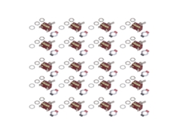 Conjunto de 20 Interruptores Toggle 3 Pinos 2 Velocidades YURU