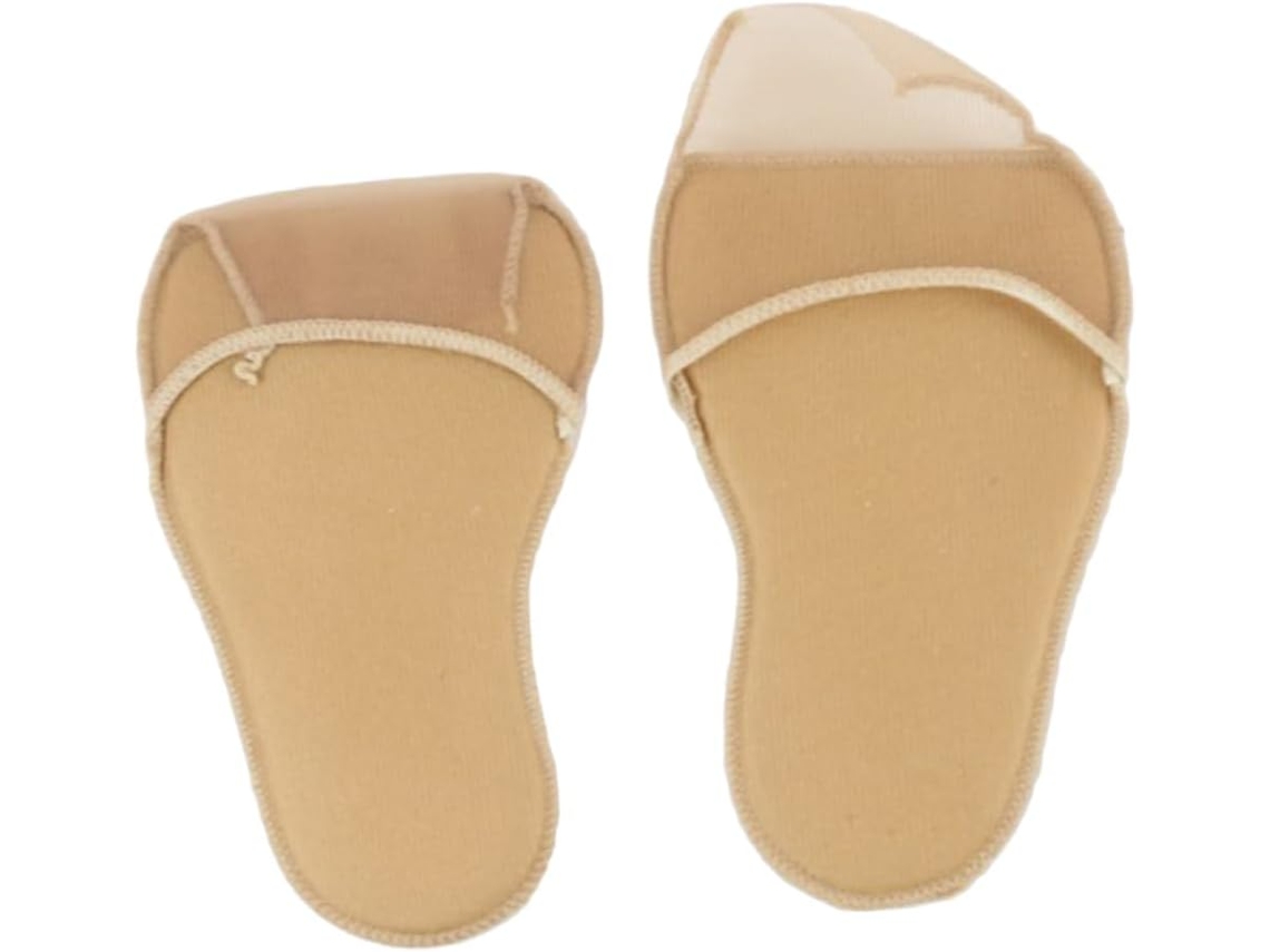 Packove 1par De Palmilhas Invisíveis, Acolchoadas E Antiderrapantes, Cor Cáqui, Para Alívio Da Pressão