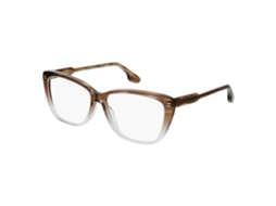 Armação de óculos feminina Victoria Beckham Vb2623 5514204 (acetato marrom Ø 55 mm)