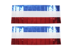 2pcs Toalha de Mesa Patriótica 4 de Julho Pet À Prova de Água S/MARCA