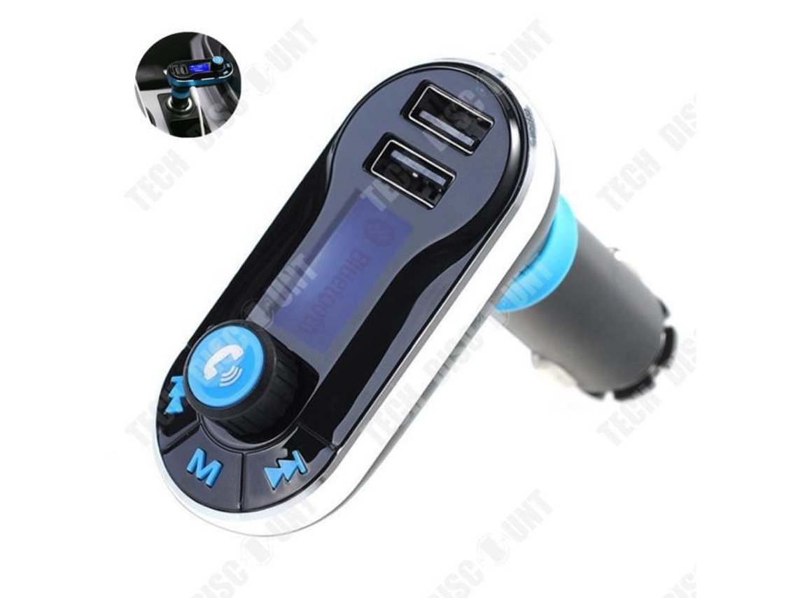 TD® Transmissor FM sem fio Bluetooth MP3 Player kit carregador para smartphone - KIT carro de controle remoto USB bluetooth