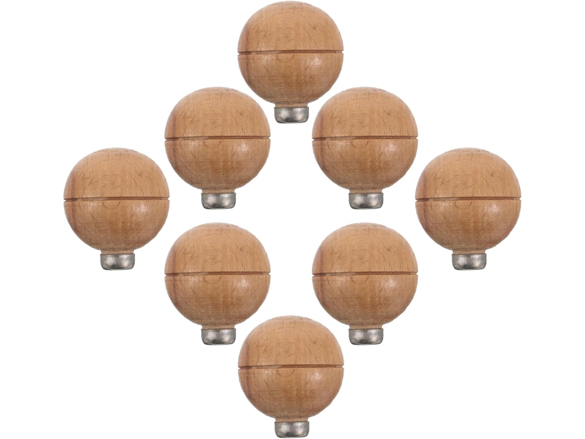 Conjunto Sewacc Com 10 Cabos De Madeira Para Limas E Grosas, Ergonômicos De Substituição Para E Esféricos
