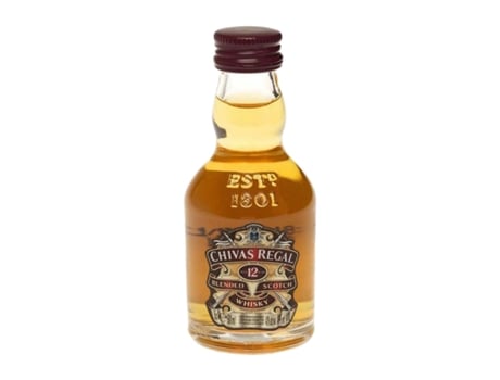 Whisky Blended CHIVAS REGAL Cristal 12 Anos Garrafa Miniatura (0.05 L - 6 Unidades)