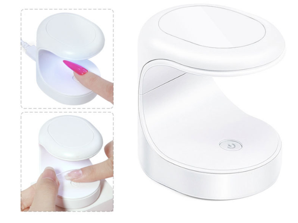 Mini Lâmpada Uv Para Gel De Unhas, Secador De Unhas Americano, Uv Led Profissional Na