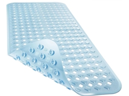 Tapete Ehstmind Antiderrapantes Banheira Ventosas Furos Drenagem Lavável Máquina Bpa Multicor (30x30x20)