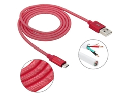 Cabo De Dados Micro Usb Para Usb De 1 M Nostalgia88 (estilo Rede)