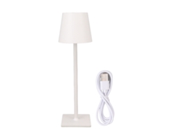 Lâmpada de Mesa LED simples textura de metal 3 modos de cor ajustável controle por toque proteção ocular branca com S/MARCA