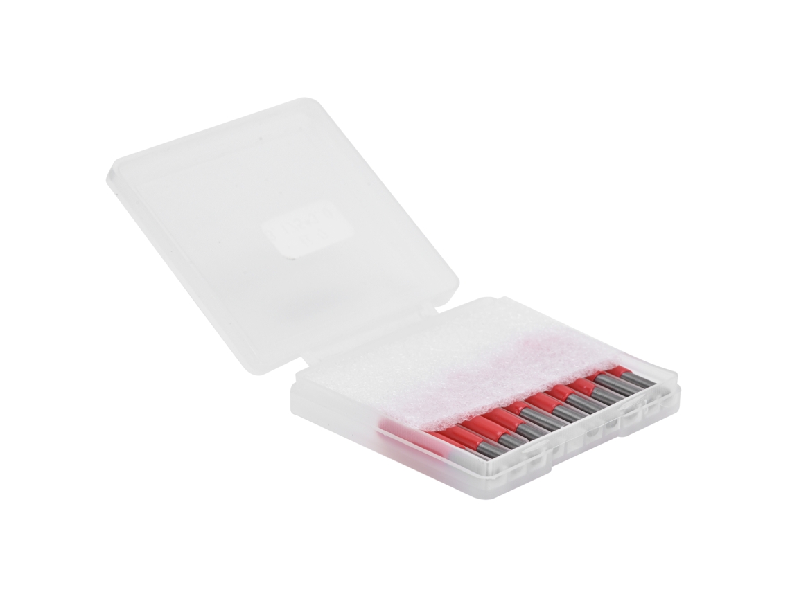 Laxiscreed Pack De 10 Pontas Em V Para Gravações Em Pcb E Acrílico Com Alta Durabilidade