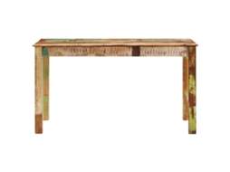 Mesa de Jantar 140x70x76 Cm Madeira Recuperada Maciça MAISON EXCLUSIVE