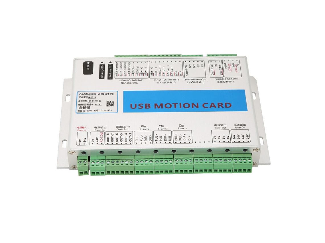 Placa de Controle Cnc 3 Eixos Mach3 Usb
