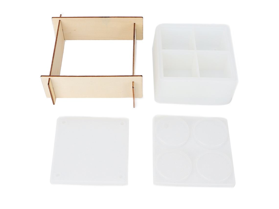 Rebe-moldes De Silicona Para Caja De Almacenamiento Multicapa Apilable Organizador De Joyas Y Bijouterie