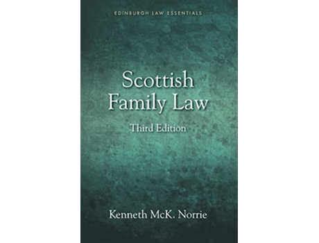 Livro Scottish Family Law de Kenneth Mck Norrie (Inglês - Capa Dura)