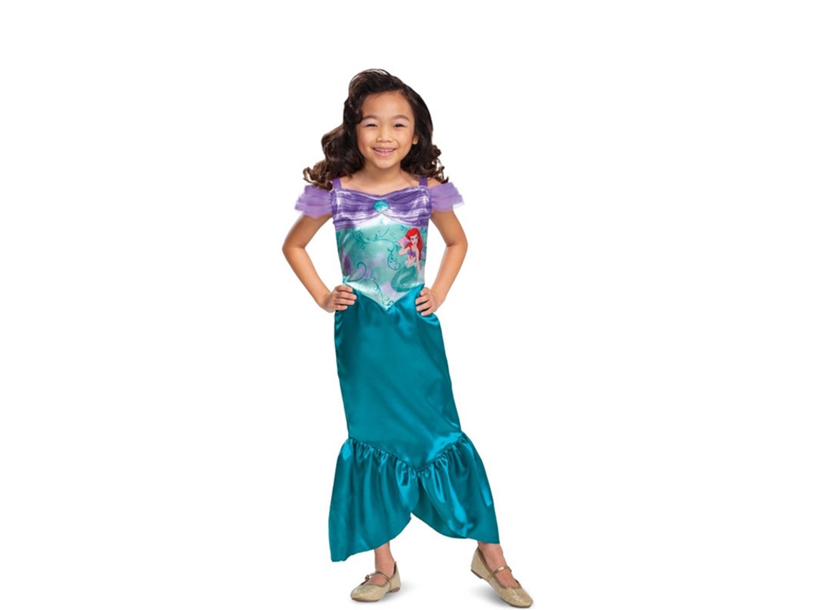 Fato de Menina LIRAGRAM ESPAÑA Princesa Ariel Basic Plus  (7 - 8 anos)