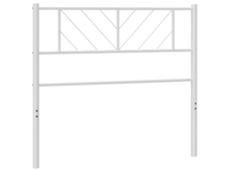 Headboard, Headboards Vidaxl Branco Aço (100 Cm)