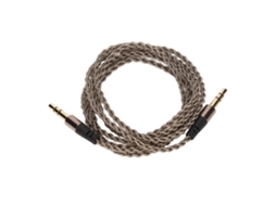 Cabo de Fones LAXISCREED 3.5mm Prata Auxiliar