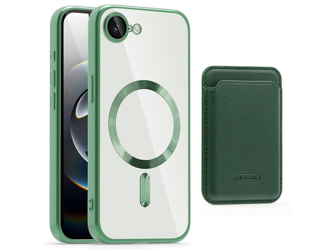 Capa Para Iphone 16e Compatível Com Magsafe Tpupc Mobile Cover Com Compartimento Para Cartão