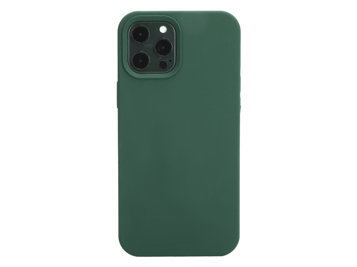 Aetheria capa de Celular Silicone Líquido Anti choque para Iphone 12 Promax Verde