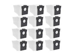 12 Peças De Saco De Pó Para Aspirador De Pó Robô X30 / X30 Pro Ultra S30