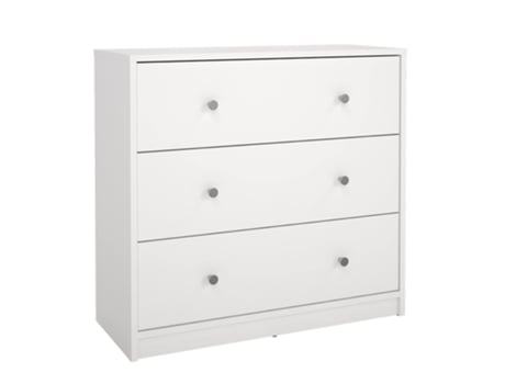 Cômoda Ebro Com 3 Gavetas Coloridas Wellhome